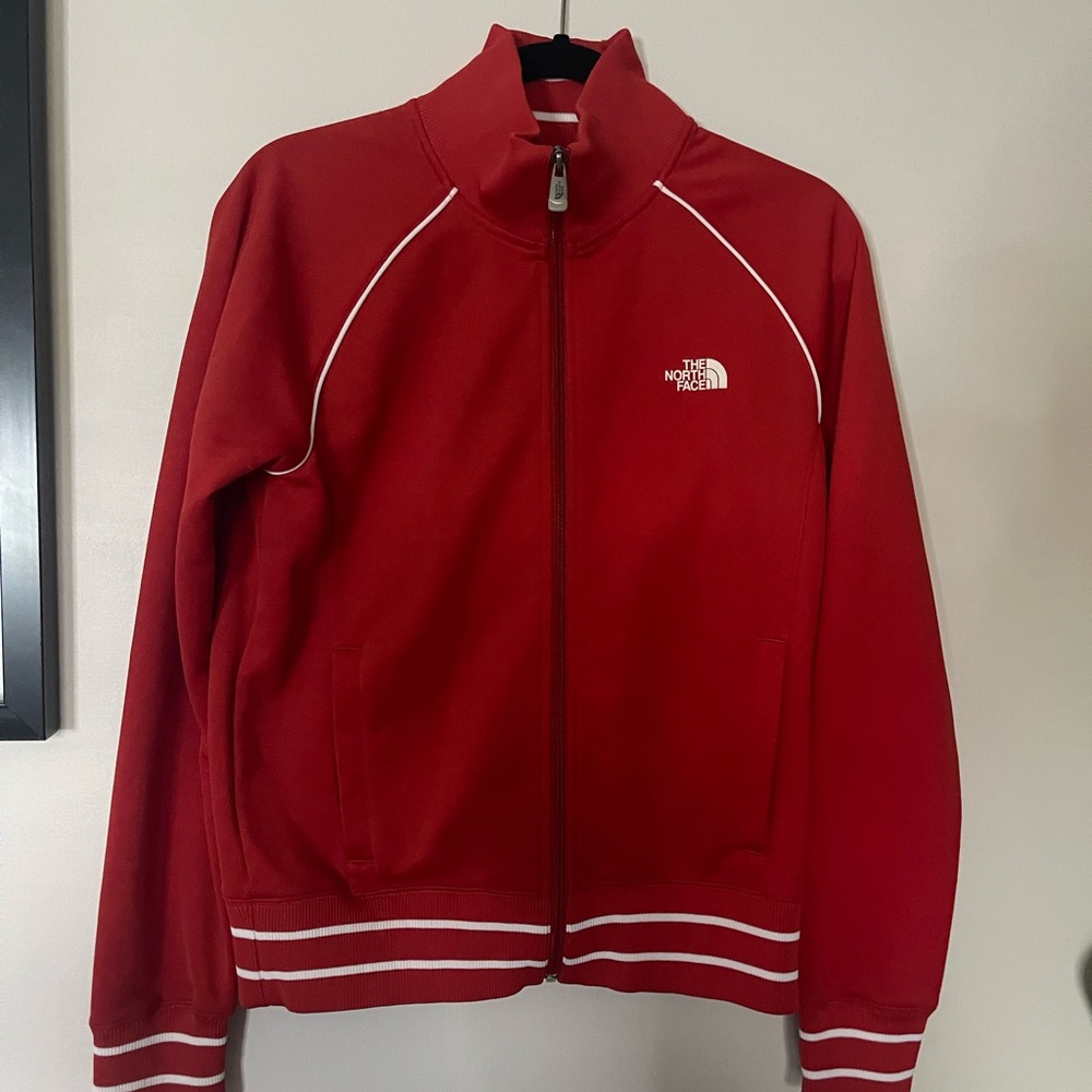 The North Face Red Full-Zip Jacket